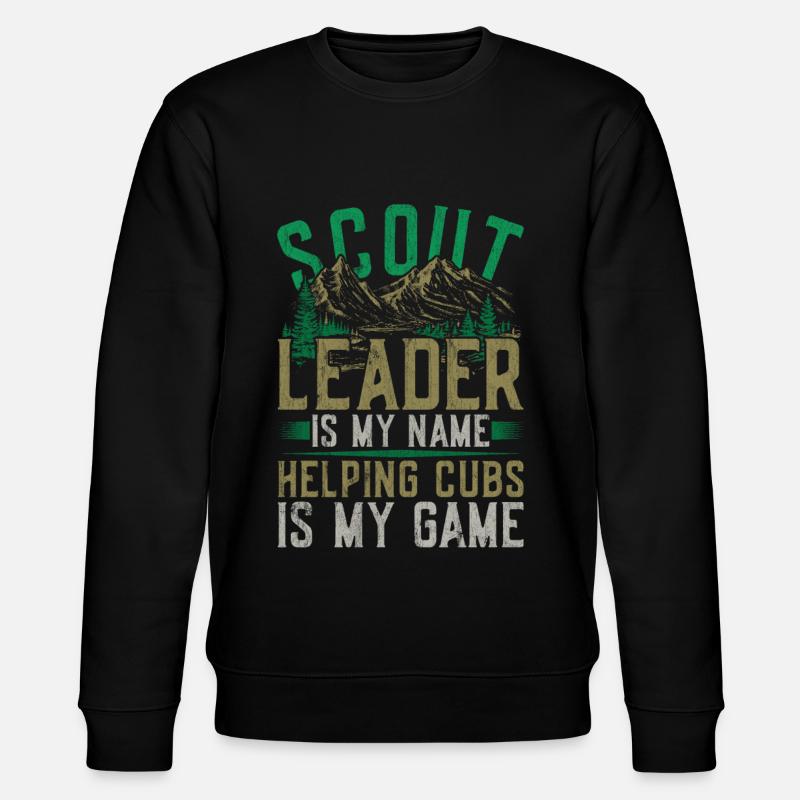 Scout Guide Scout - Stanley/Stella CHANGER Unisex Organic Sweatshirt - black