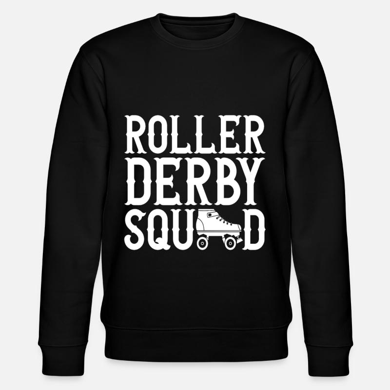Roller derby - Stanley/Stella CHANGER Unisex Organic Sweatshirt - black