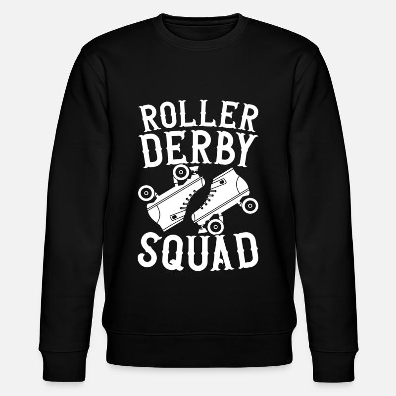 Roller derby - Stanley/Stella CHANGER Unisex Organic Sweatshirt - black