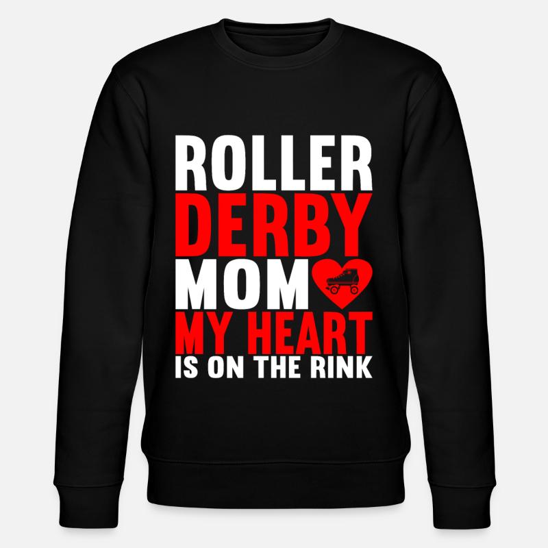 Roller derby - Sweat bio CHANGER Stanley/Stella Unisexe - noir