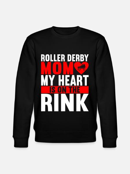 Roller derby - Stanley/Stella CHANGER Unisex Organic Sweatshirt - black