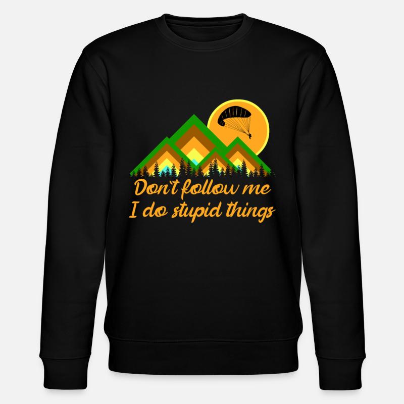 Parapente Gleitschirm Parapente - Sweat bio CHANGER Stanley/Stella Unisexe - noir