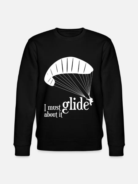 Paragliding Gleitschirmfliegen - Stanley/Stella Unisex Bio-Sweatshirt CHANGER - Schwarz