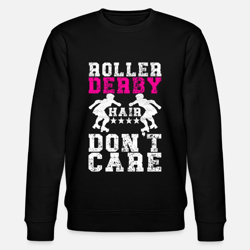 Roller derby - Stanley/Stella CHANGER Unisex Organic Sweatshirt - black