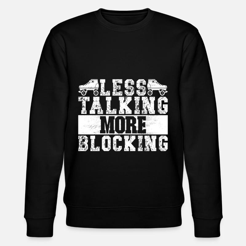 Roller Derby - Stanley/Stella Unisex Bio-Sweatshirt CHANGER  - Schwarz