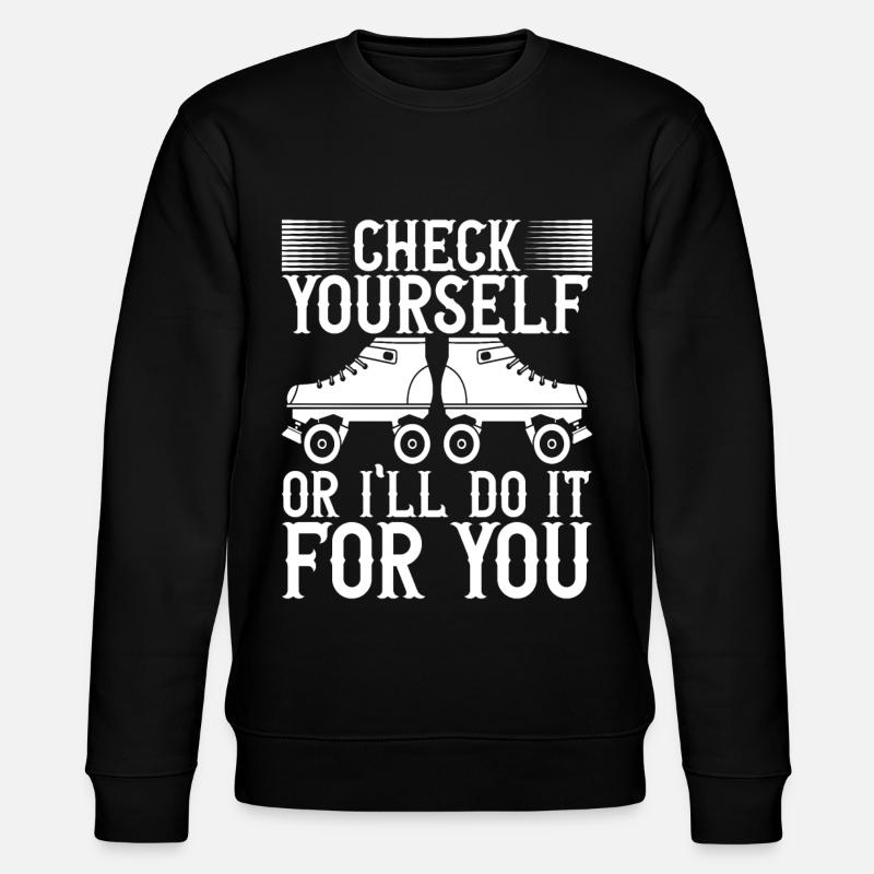 Roller Derby - Stanley/Stella Unisex Bio-Sweatshirt CHANGER  - Schwarz