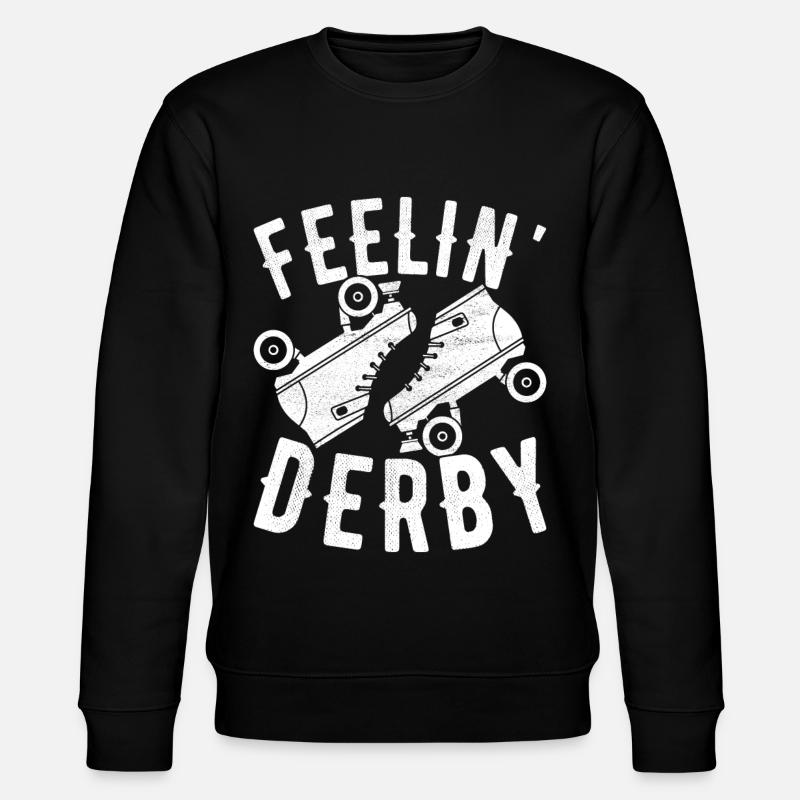 Roller derby - Stanley/Stella CHANGER Unisex Organic Sweatshirt - black