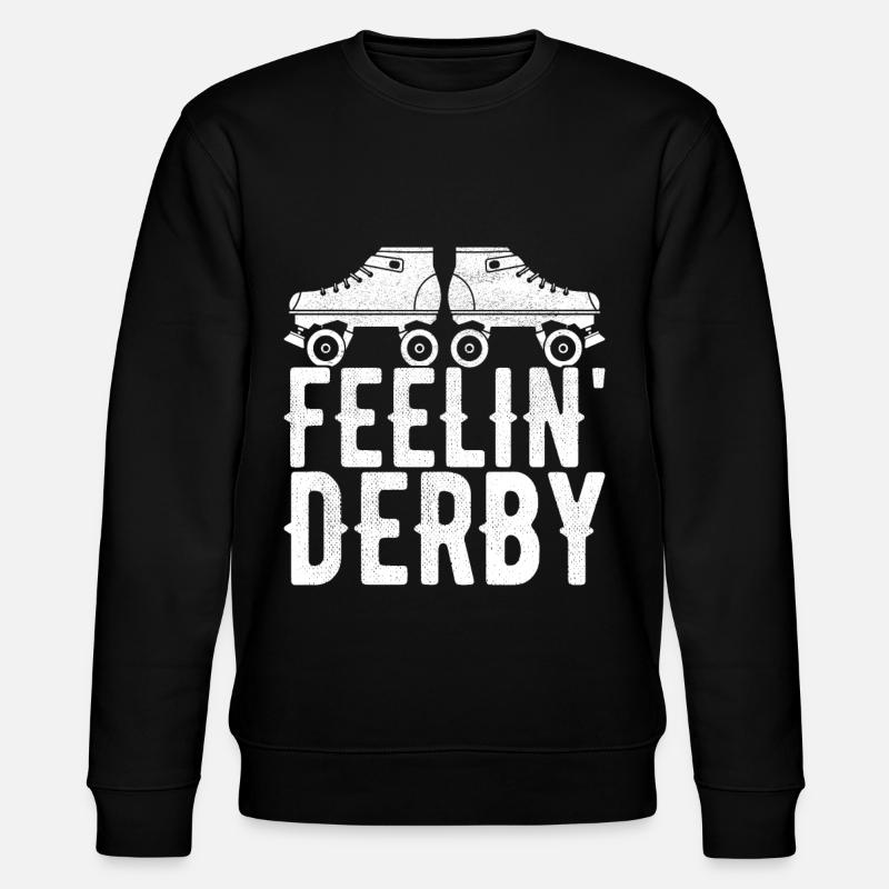 Roller derby - Stanley/Stella CHANGER Unisex Organic Sweatshirt - black