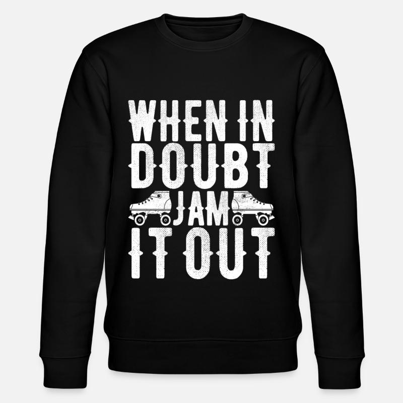 Roller derby - Sweat bio CHANGER Stanley/Stella Unisexe - noir