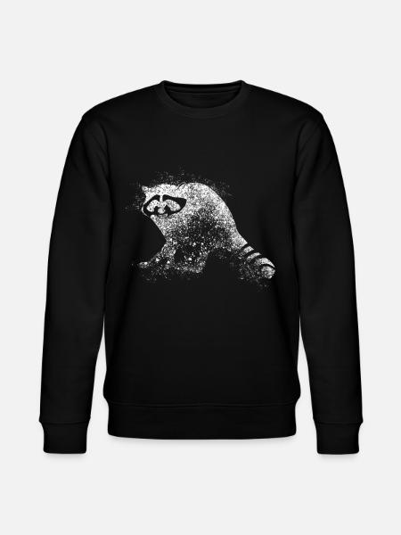 Raton laveur - Sweat bio CHANGER Stanley/Stella Unisexe - noir