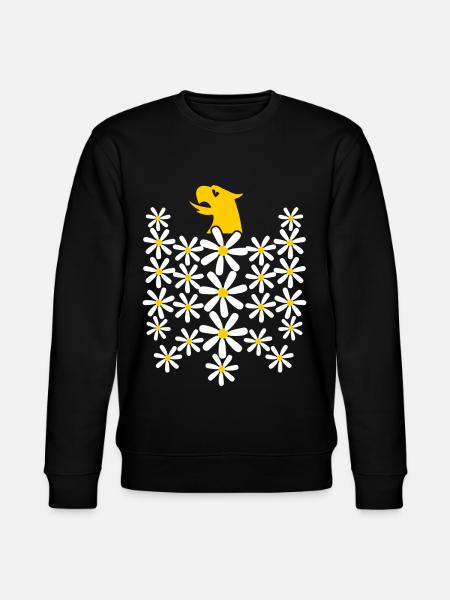 Daisy Federal Eagle de fleurs - Sweat bio CHANGER Stanley/Stella Unisexe - noir
