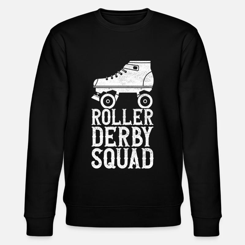 Roller derby - Stanley/Stella CHANGER Unisex Organic Sweatshirt - black