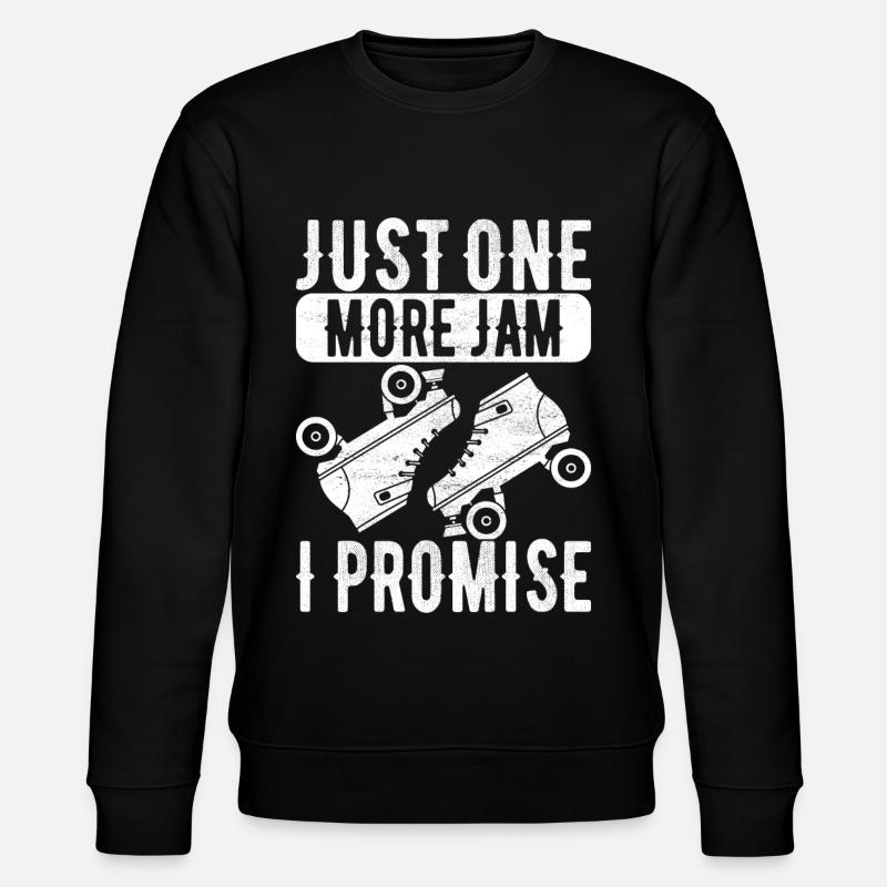 Roller derby - Stanley/Stella CHANGER Unisex Organic Sweatshirt - black