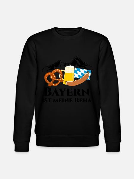 Bayern bayrisches Bier - Stanley/Stella Unisex Bio-Sweatshirt CHANGER - Schwarz
