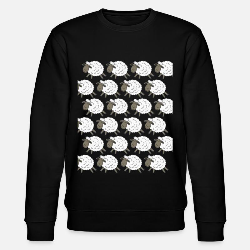 Moutons Moutons - Sweat bio CHANGER Stanley/Stella Unisexe - noir