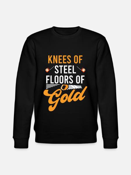 Floor installation - Stanley/Stella CHANGER Unisex Organic Sweatshirt - black