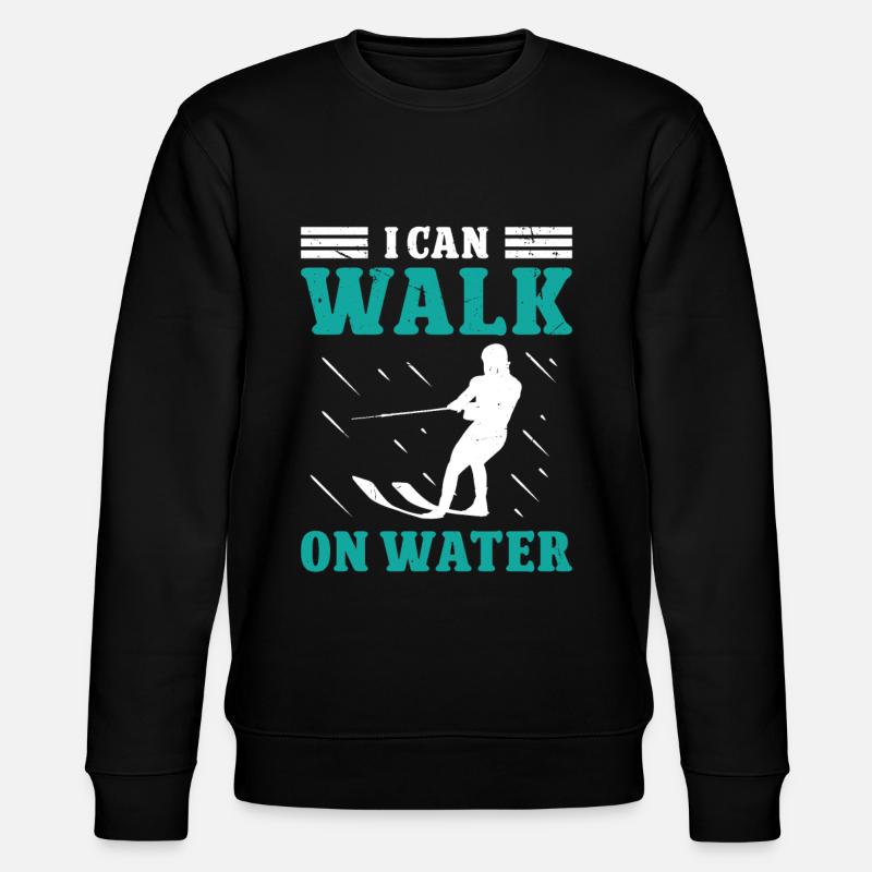 Je peux marcher sur l’eau - Sweat bio CHANGER Stanley/Stella Unisexe - noir