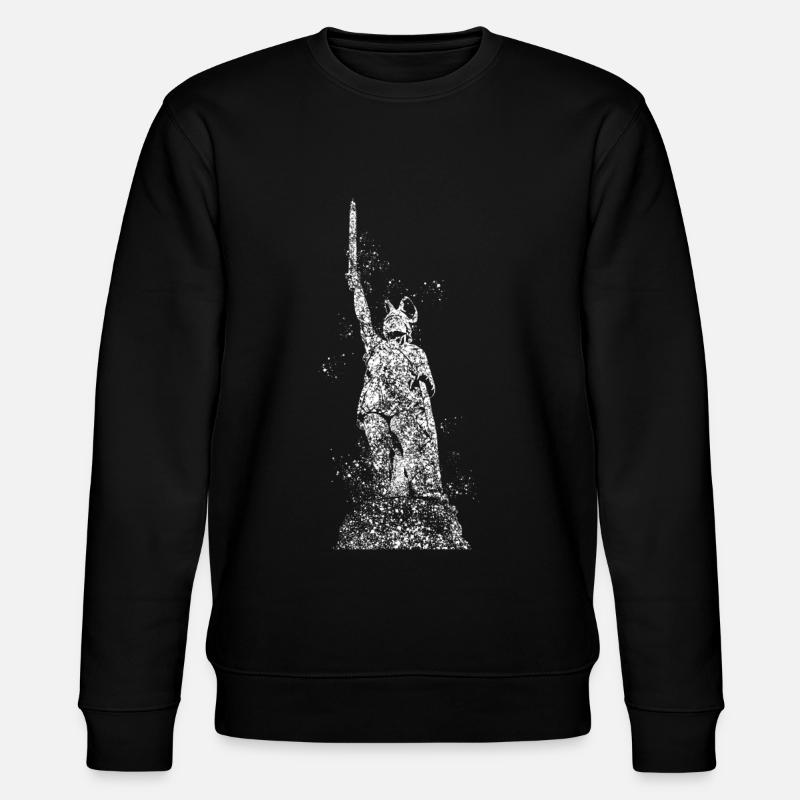 Hermann Monument Arminius - Stanley/Stella CHANGER Unisex Organic Sweatshirt - black