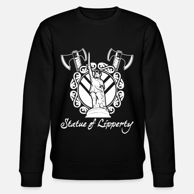 Hermannsdenkmal Germane - Stanley/Stella Unisex Bio-Sweatshirt CHANGER  - Schwarz
