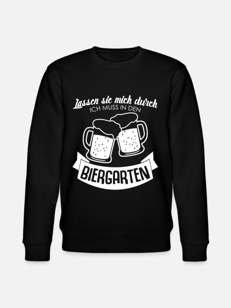 Biergarten Bierglas Bier Bierfest - Stanley/Stella Unisex Bio-Sweatshirt CHANGER - Schwarz