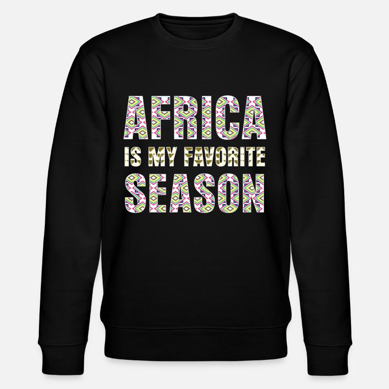 Afrika Afrikanisch - Stanley/Stella Unisex Bio-Sweatshirt CHANGER  - Schwarz