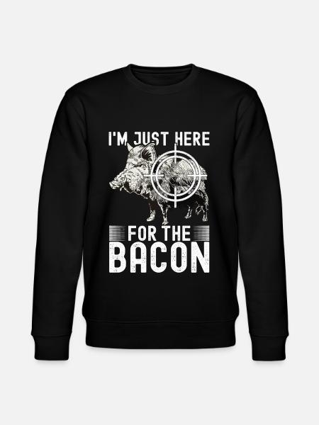 Jäger Wildschwein Jagen - Stanley/Stella Unisex Bio-Sweatshirt CHANGER - Schwarz