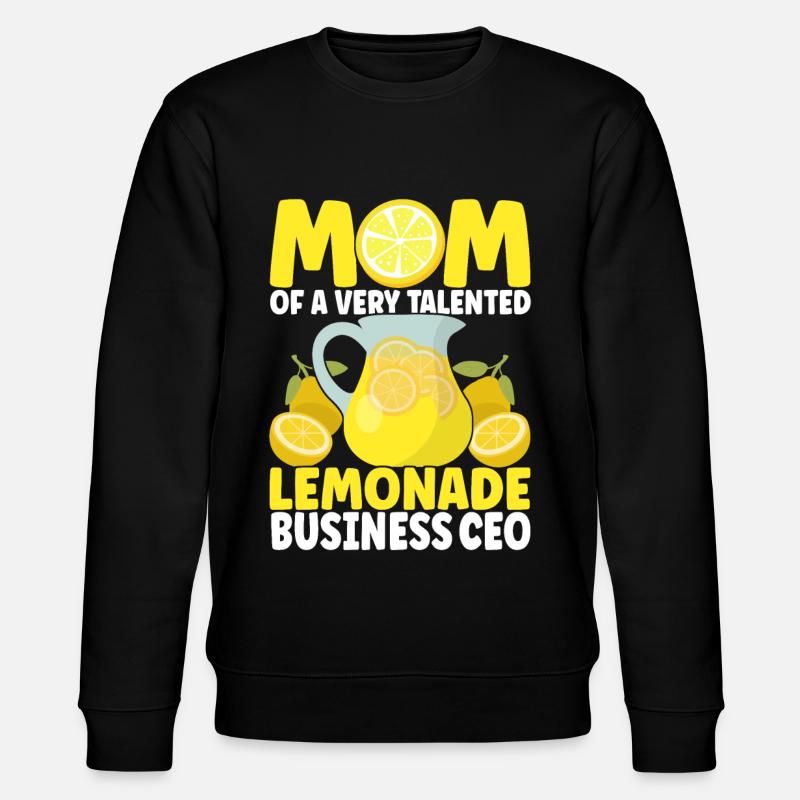 Lemonade Lemonade stand - Stanley/Stella CHANGER Unisex Organic Sweatshirt - black