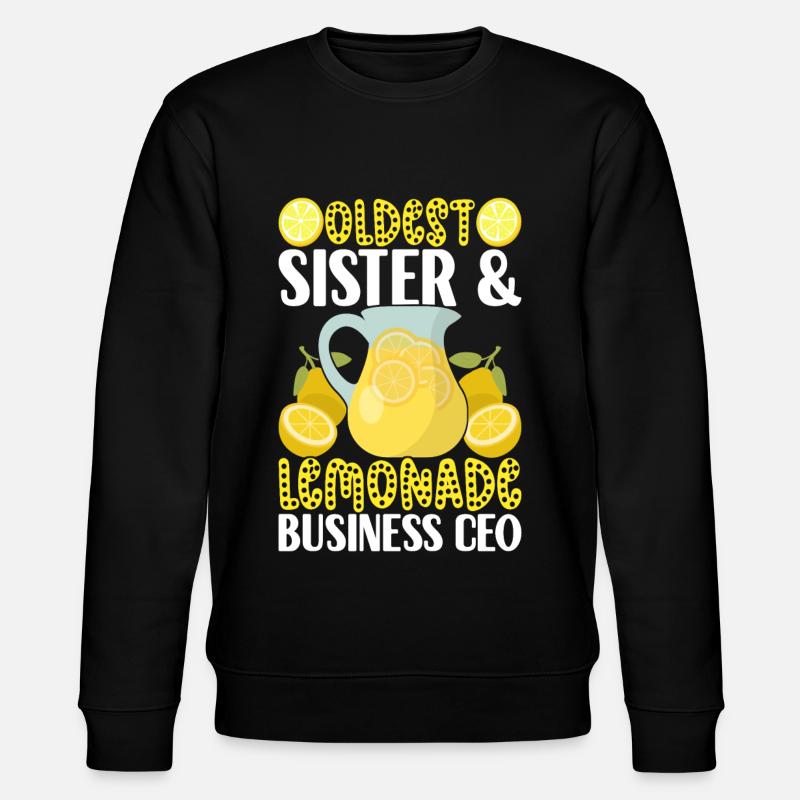 Stand de limonade Lemonade - Sweat bio CHANGER Stanley/Stella Unisexe - noir