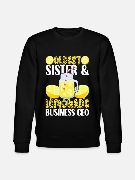 Lemonade Lemonade stand - Stanley/Stella CHANGER Unisex Organic Sweatshirt - black