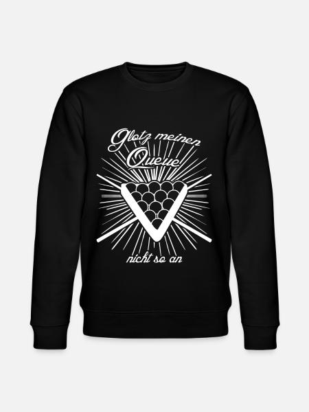 Snooker Billard Poolbillard - Stanley/Stella Unisex Bio-Sweatshirt CHANGER  - Schwarz