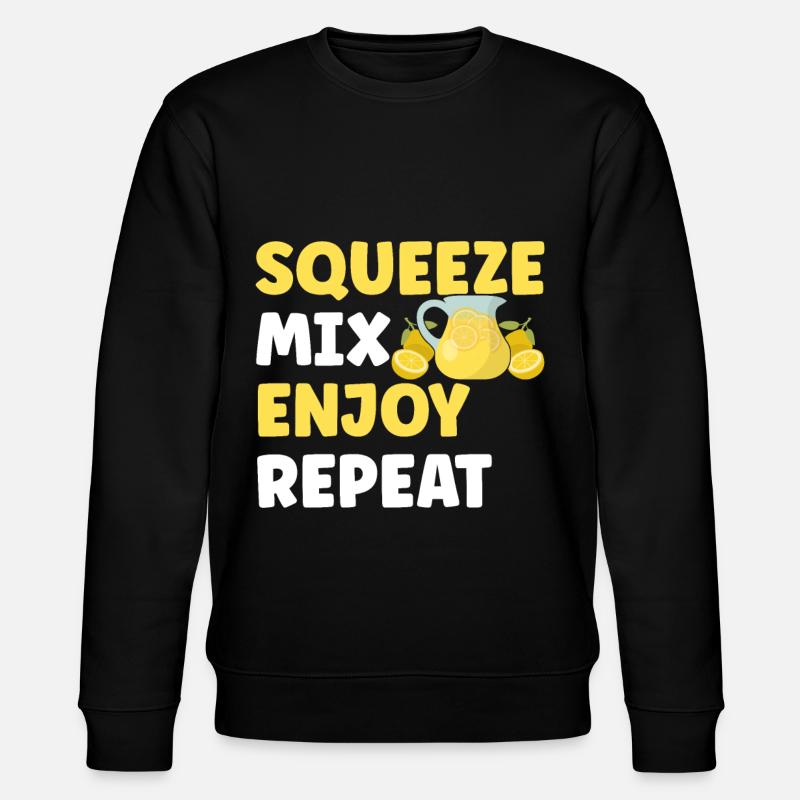 Lemonade Lemonade stand - Stanley/Stella CHANGER Unisex Organic Sweatshirt - black