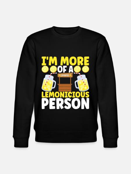 Lemonade Lemonade stand - Stanley/Stella CHANGER Unisex Organic Sweatshirt - black