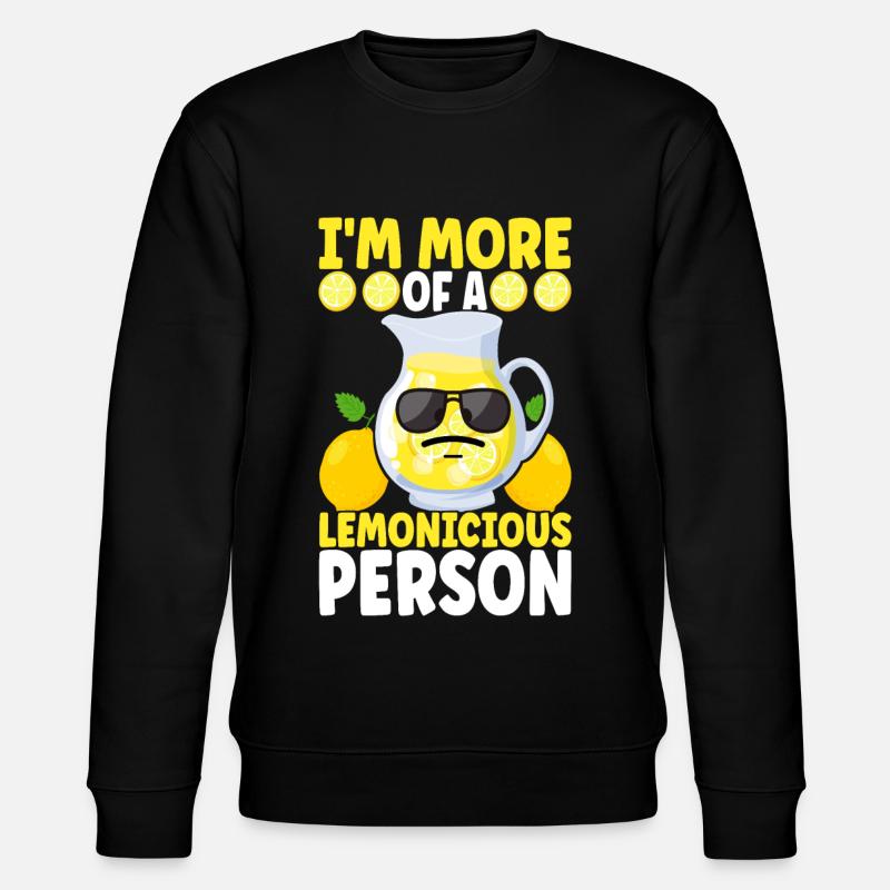 Stand de limonade Lemonade - Sweat bio CHANGER Stanley/Stella Unisexe - noir