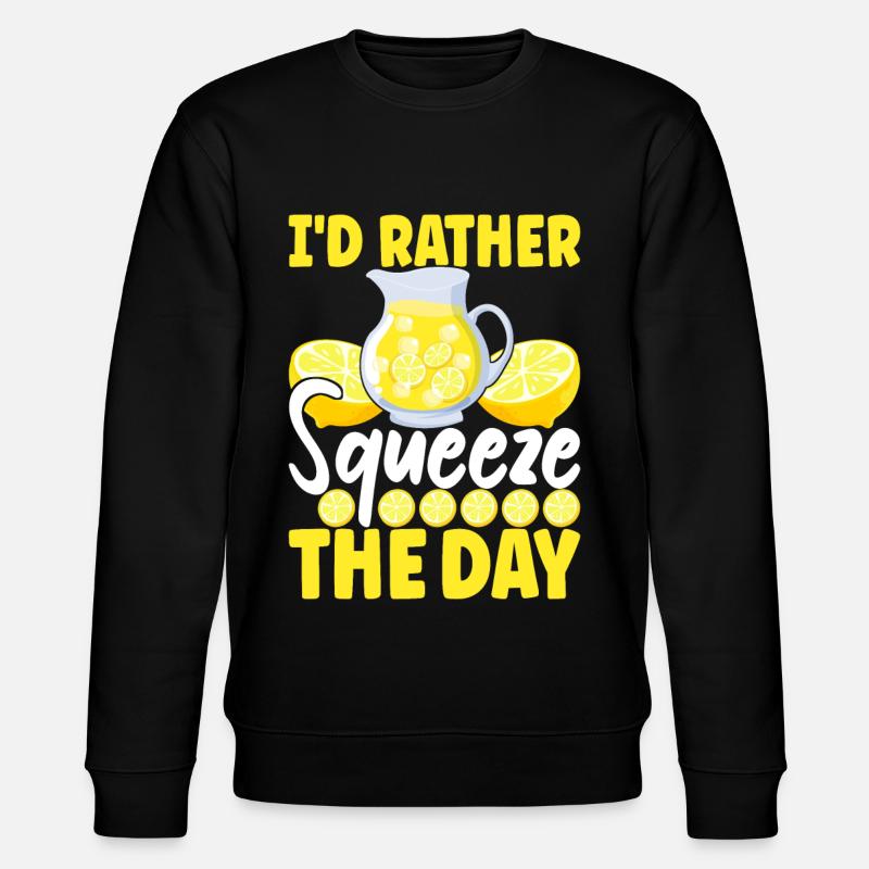 Stand de limonade Lemonade - Sweat bio CHANGER Stanley/Stella Unisexe - noir