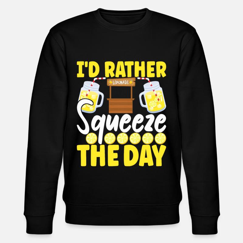 Stand de limonade Lemonade - Sweat bio CHANGER Stanley/Stella Unisexe - noir