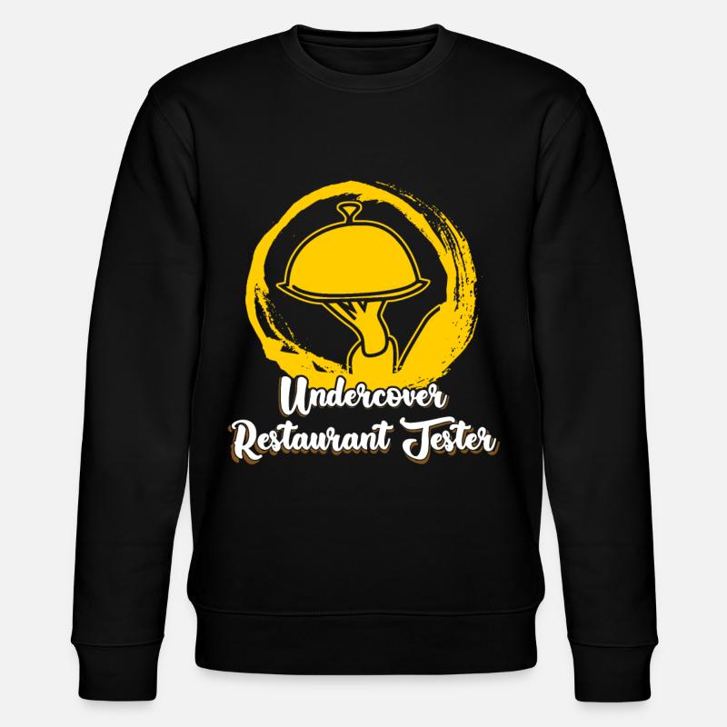 Restaurant tester - Stanley/Stella CHANGER Unisex Organic Sweatshirt - black