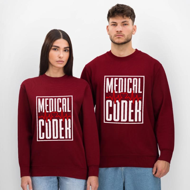 Coding Specialist Medical Coder Stanley/Stella CHANGER Unisex Organic Sweatshirt