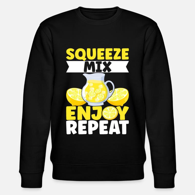 Limonade Limonadenstand - Stanley/Stella Unisex Bio-Sweatshirt CHANGER  - Schwarz