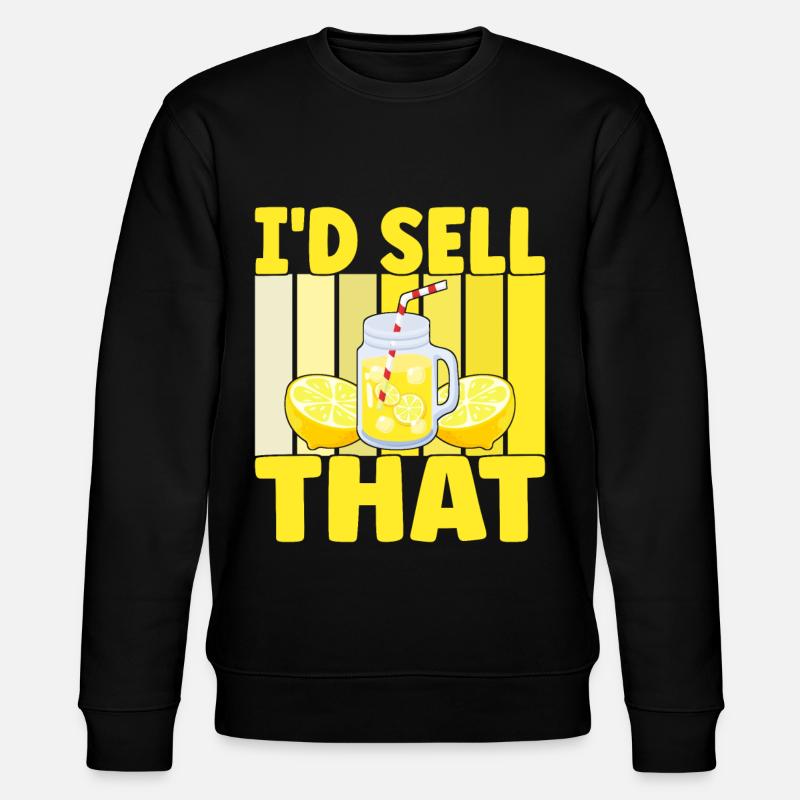 Stand de limonade Lemonade - Sweat bio CHANGER Stanley/Stella Unisexe - noir