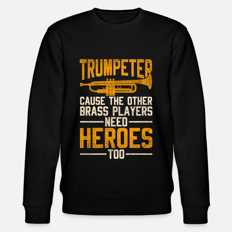 Trompettiste trompettiste - Sweat bio CHANGER Stanley/Stella Unisexe - noir