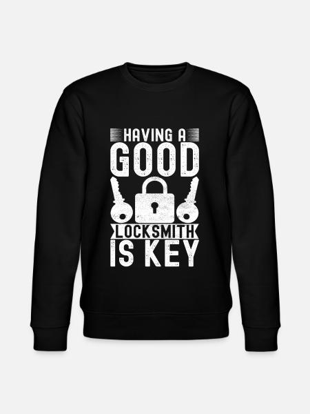 Schlüsseldienst Locksmith Dietrich - Stanley/Stella CHANGER Unisex Organic Sweatshirt - black