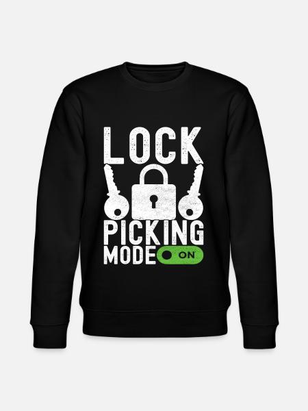 Schlüsseldienst Locksmith Dietrich - Stanley/Stella CHANGER Unisex Organic Sweatshirt - black