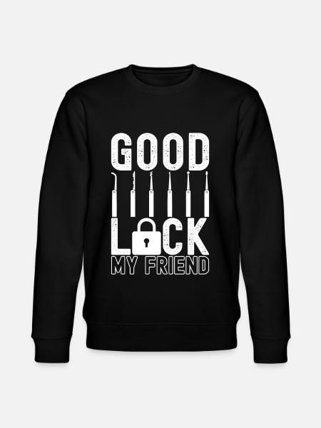 Schlüsseldienst Locksmith Dietrich - Stanley/Stella CHANGER Unisex Organic Sweatshirt - black