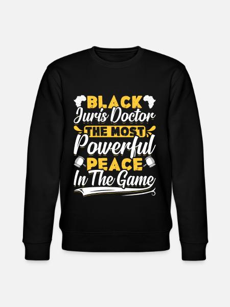 Doctorate Degree great - Stanley/Stella CHANGER Unisex Organic Sweatshirt - black