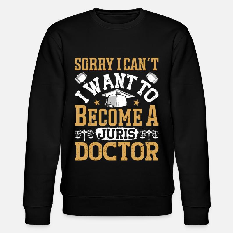 Doctorate Degree great - Stanley/Stella Unisex Bio-Sweatshirt CHANGER  - Schwarz