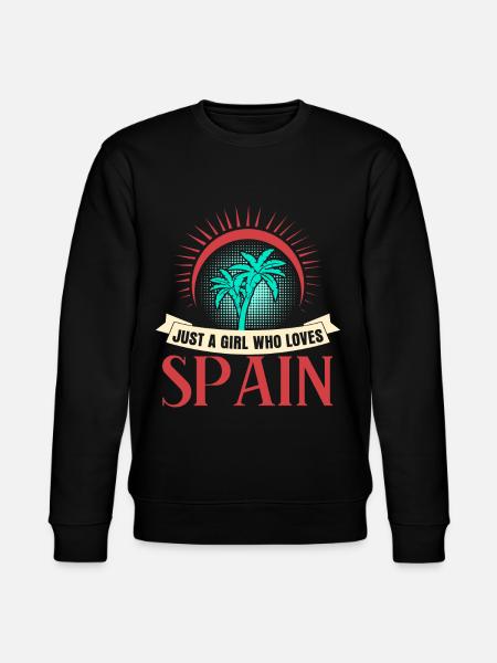 Spain Holidays Spanish - Stanley/Stella CHANGER Unisex Organic Sweatshirt - black