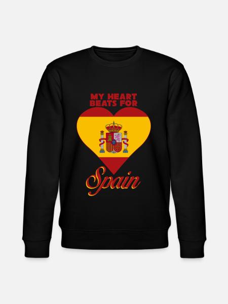 Spain Love Spanish - Stanley/Stella CHANGER Unisex Organic Sweatshirt - black