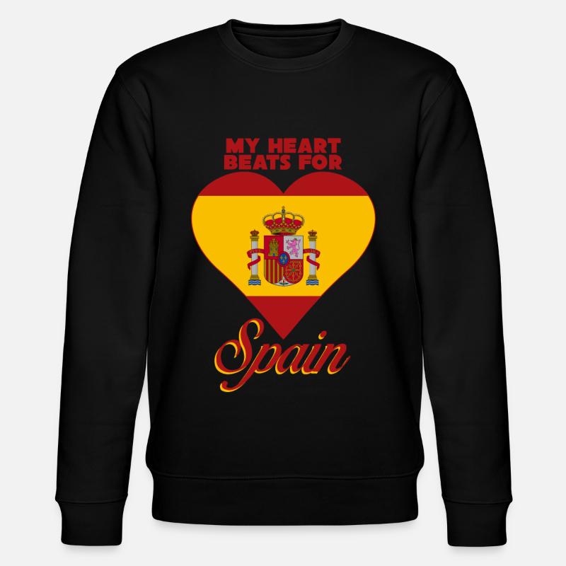 Espagne Amour espagnol - Sweat bio CHANGER Stanley/Stella Unisexe - noir