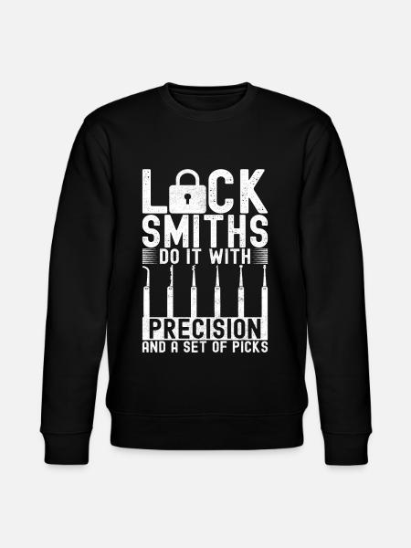 Schlüsseldienst Locksmith Dietrich - Stanley/Stella CHANGER Unisex Organic Sweatshirt - black