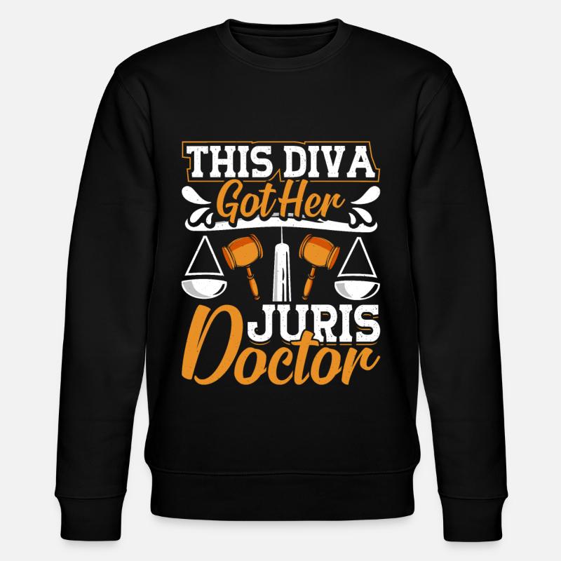 Doctorate Degree great - Stanley/Stella Unisex Bio-Sweatshirt CHANGER  - Schwarz